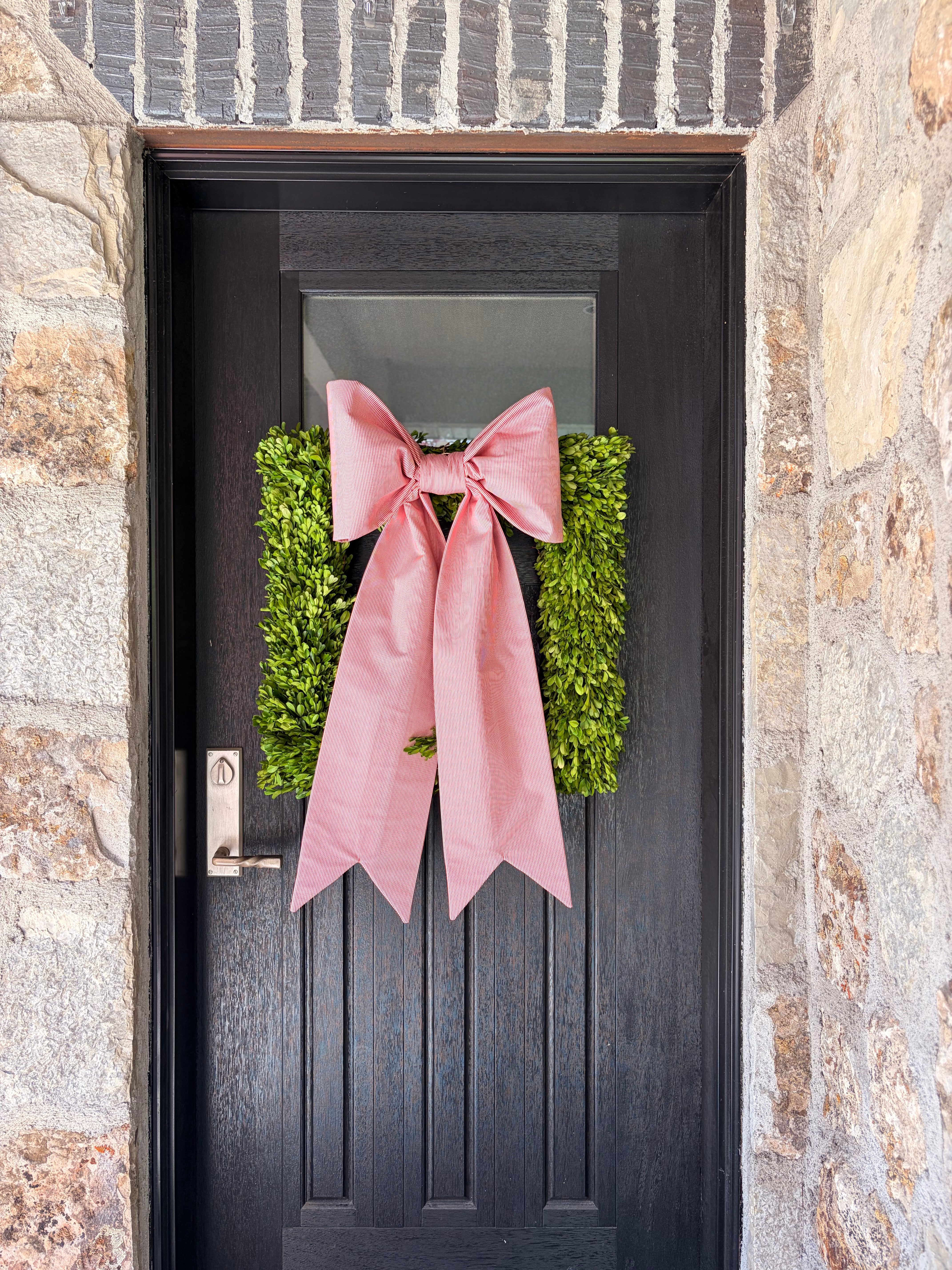 The Library Stripe Bow