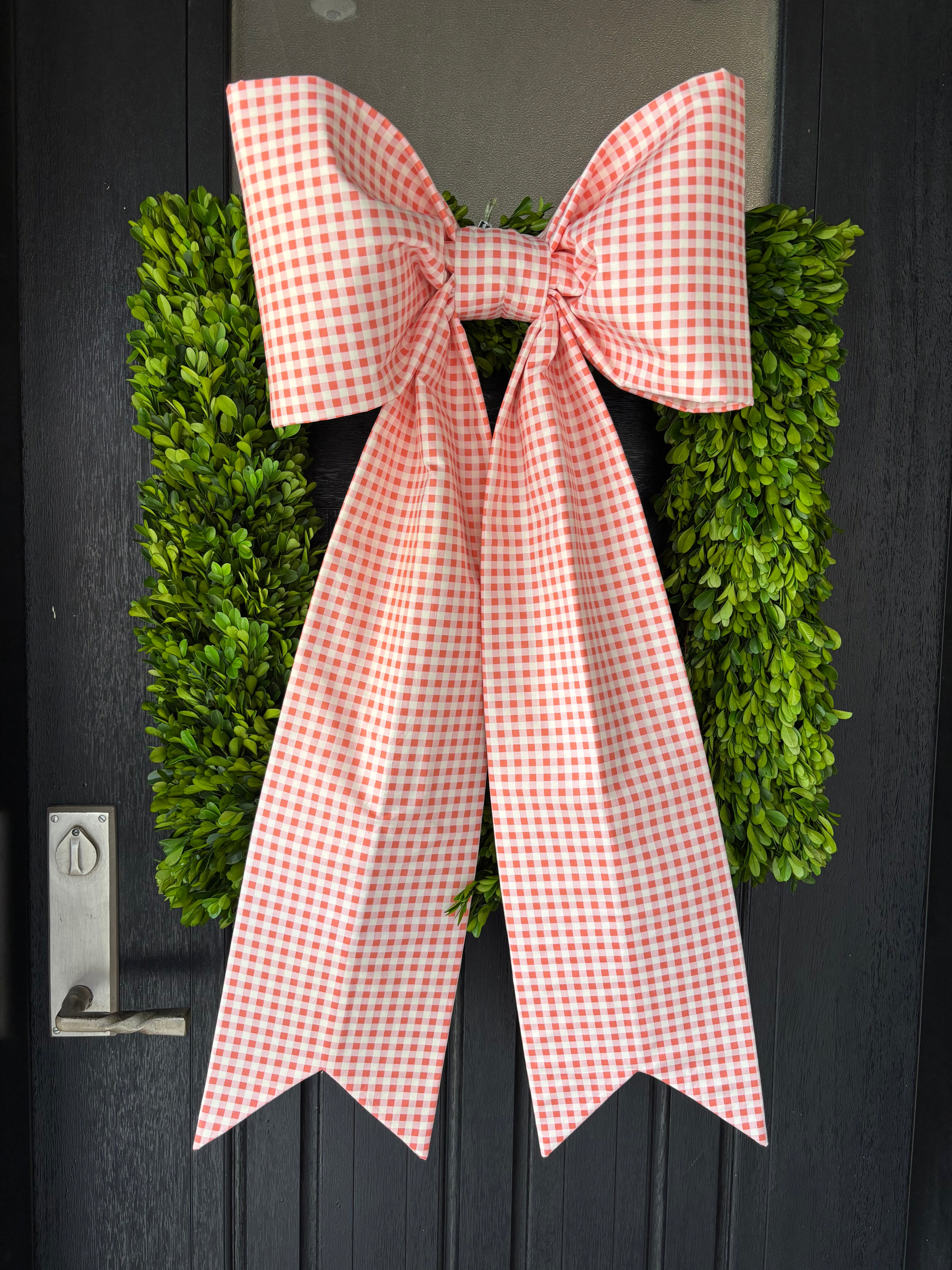 The Garden Gate Gingham Bow