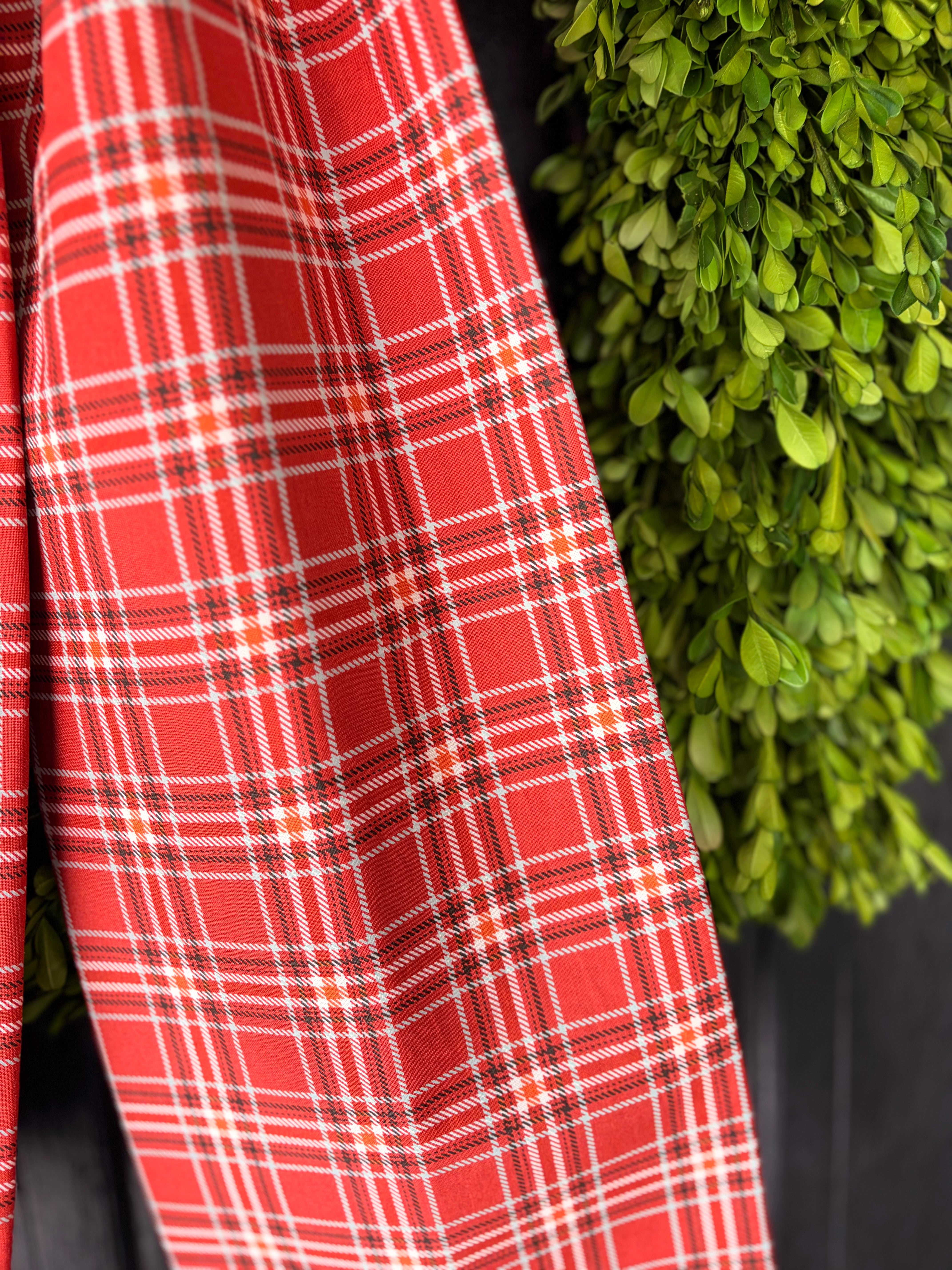 The Orchard House Tartan Bow