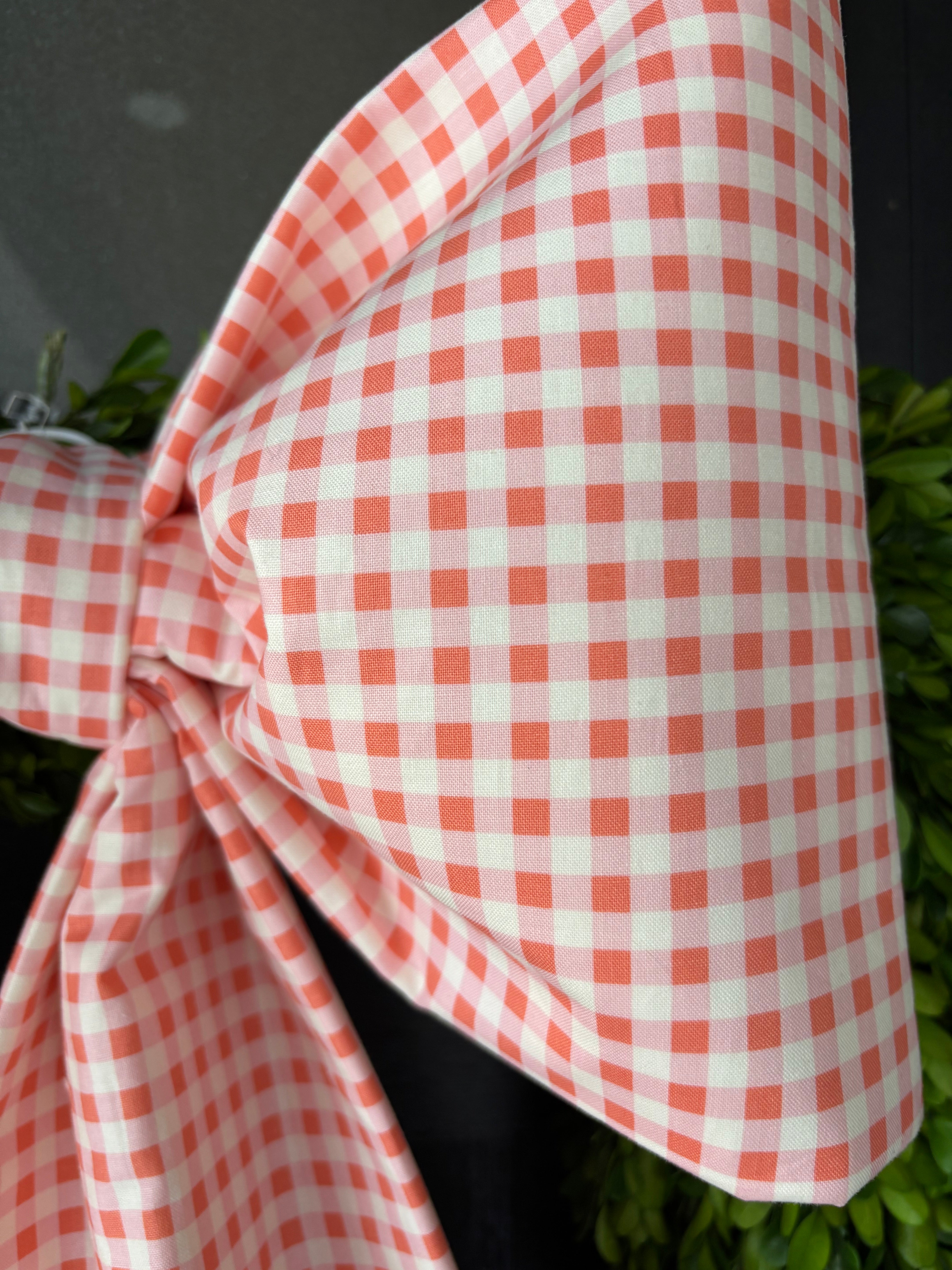 The Garden Gate Gingham Bow