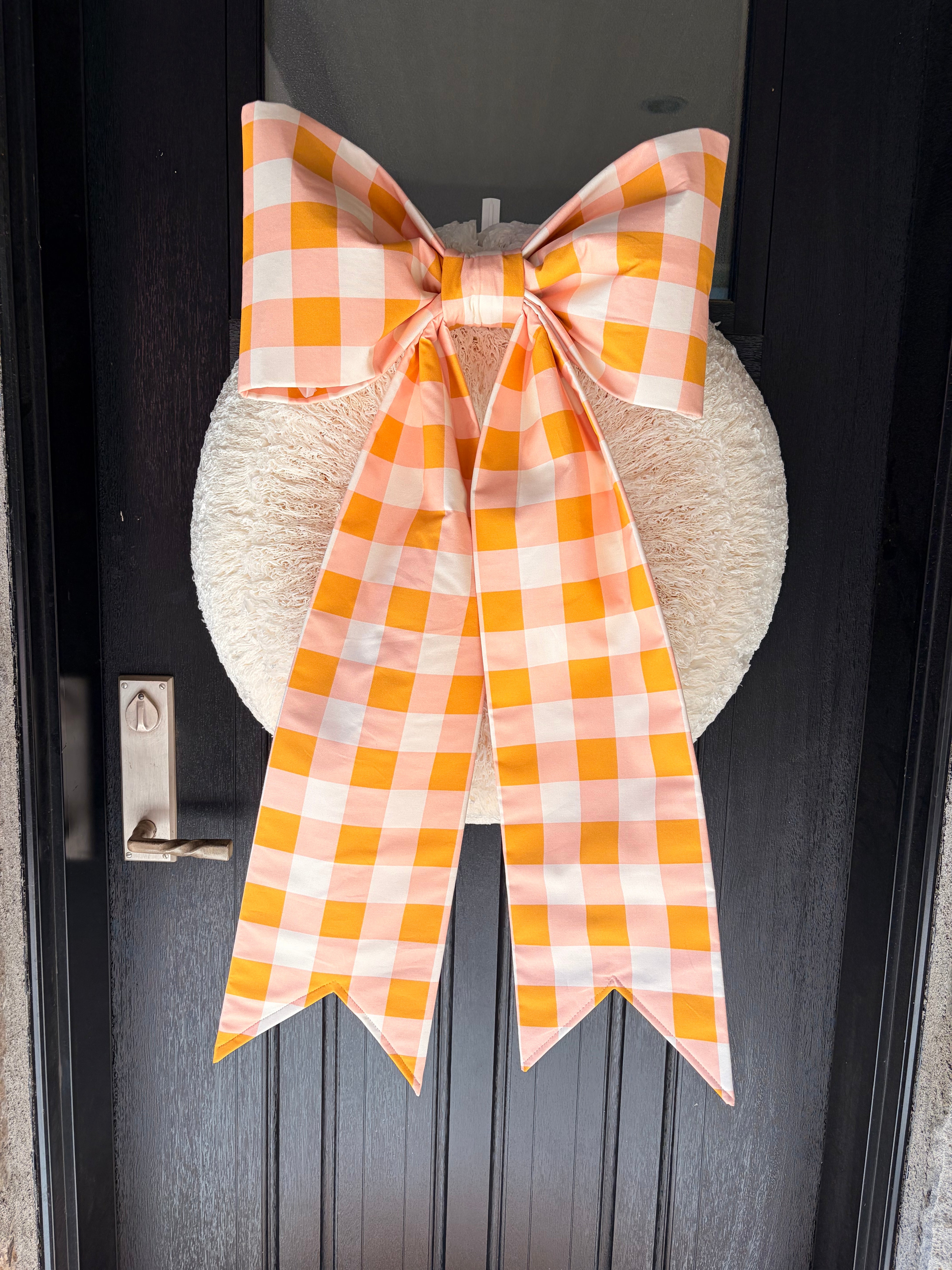 The Summer Sorbet Check Bow