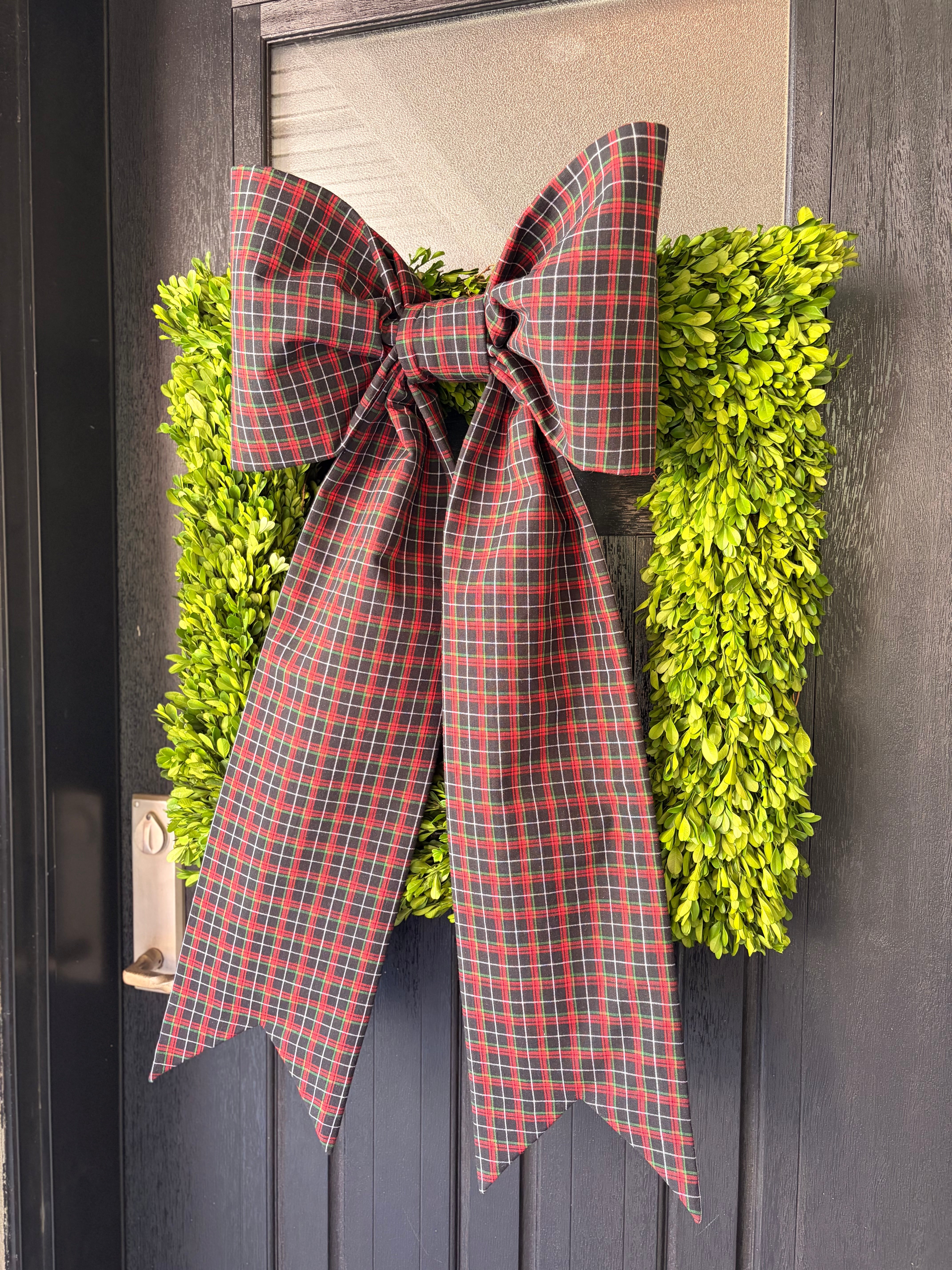 The Somerset Tartan Bow
