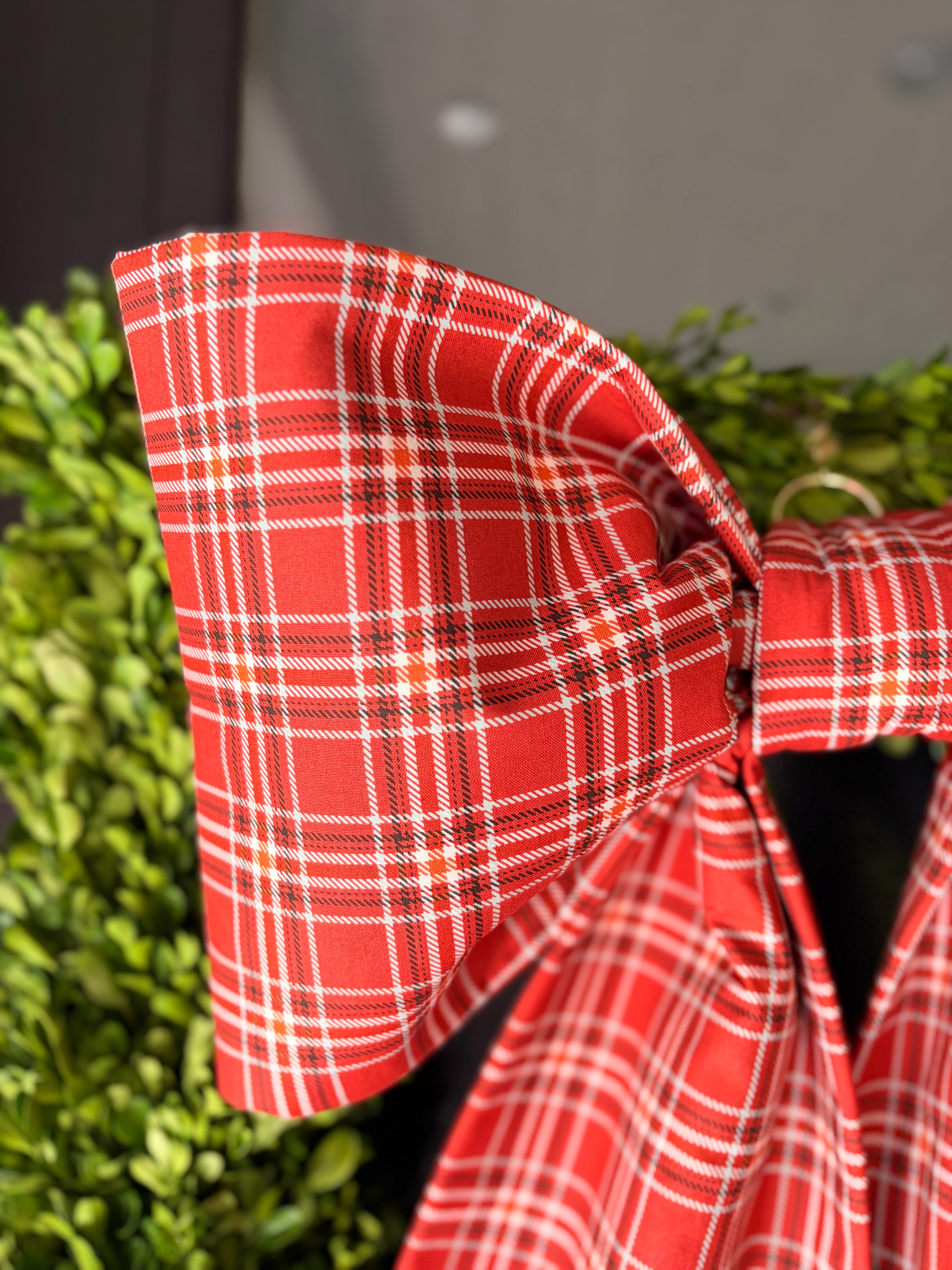 The Orchard House Tartan Bow