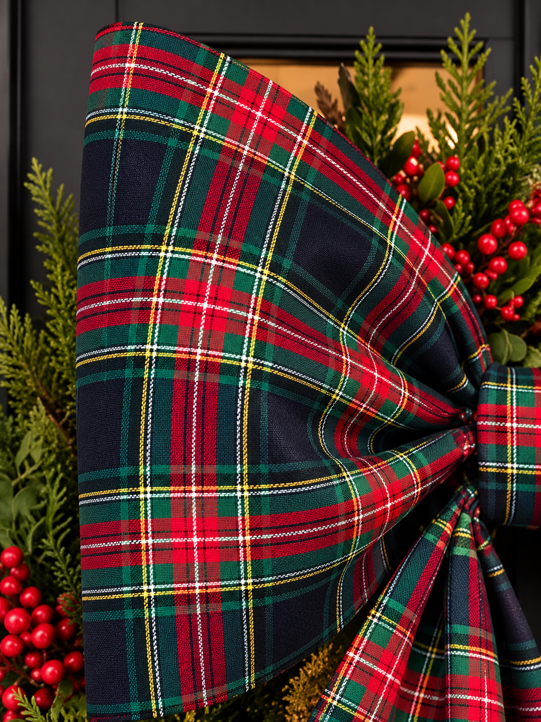 The Grand Fireside Tartan Bow