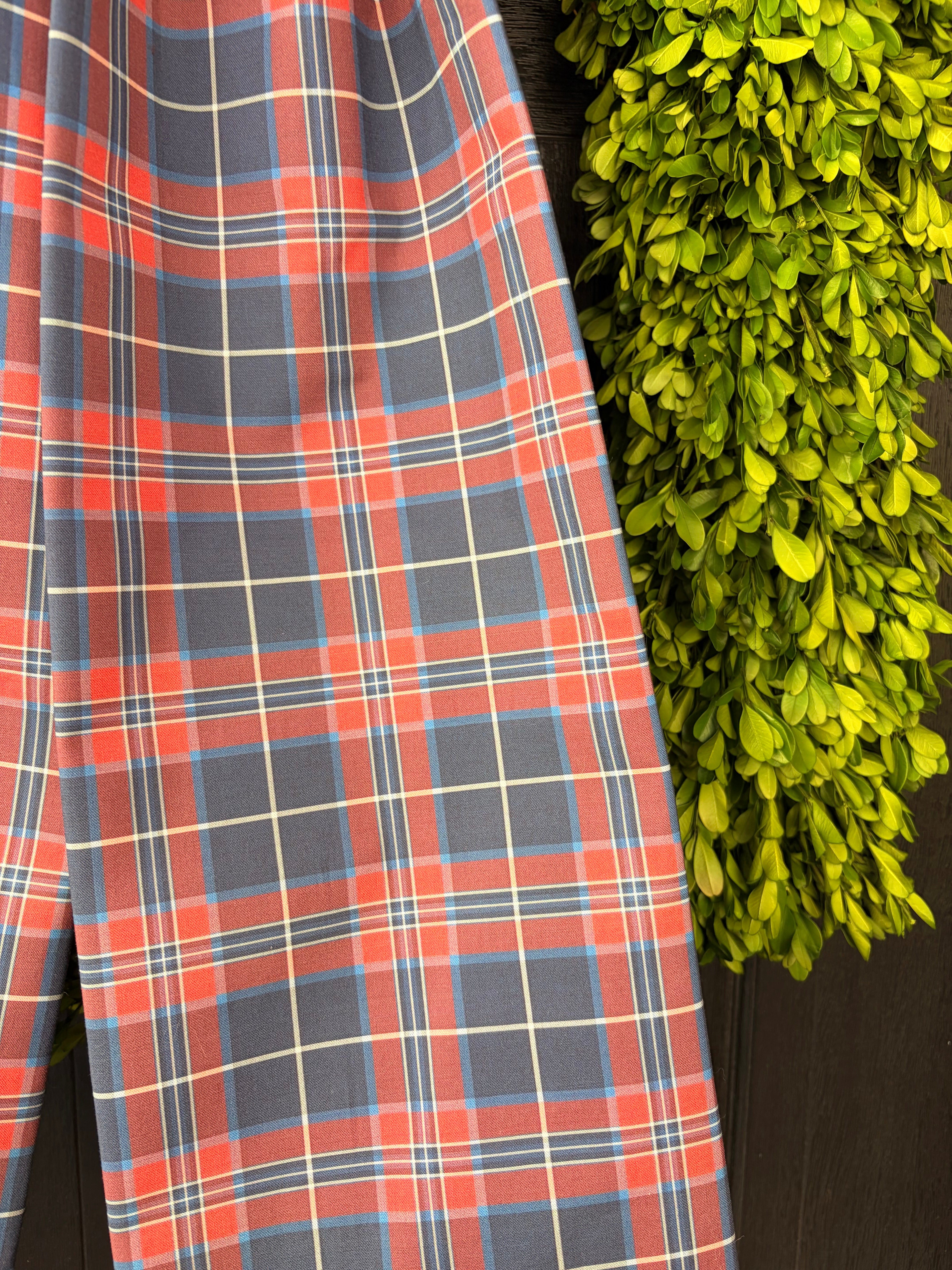 The Colonial Plaid Bow