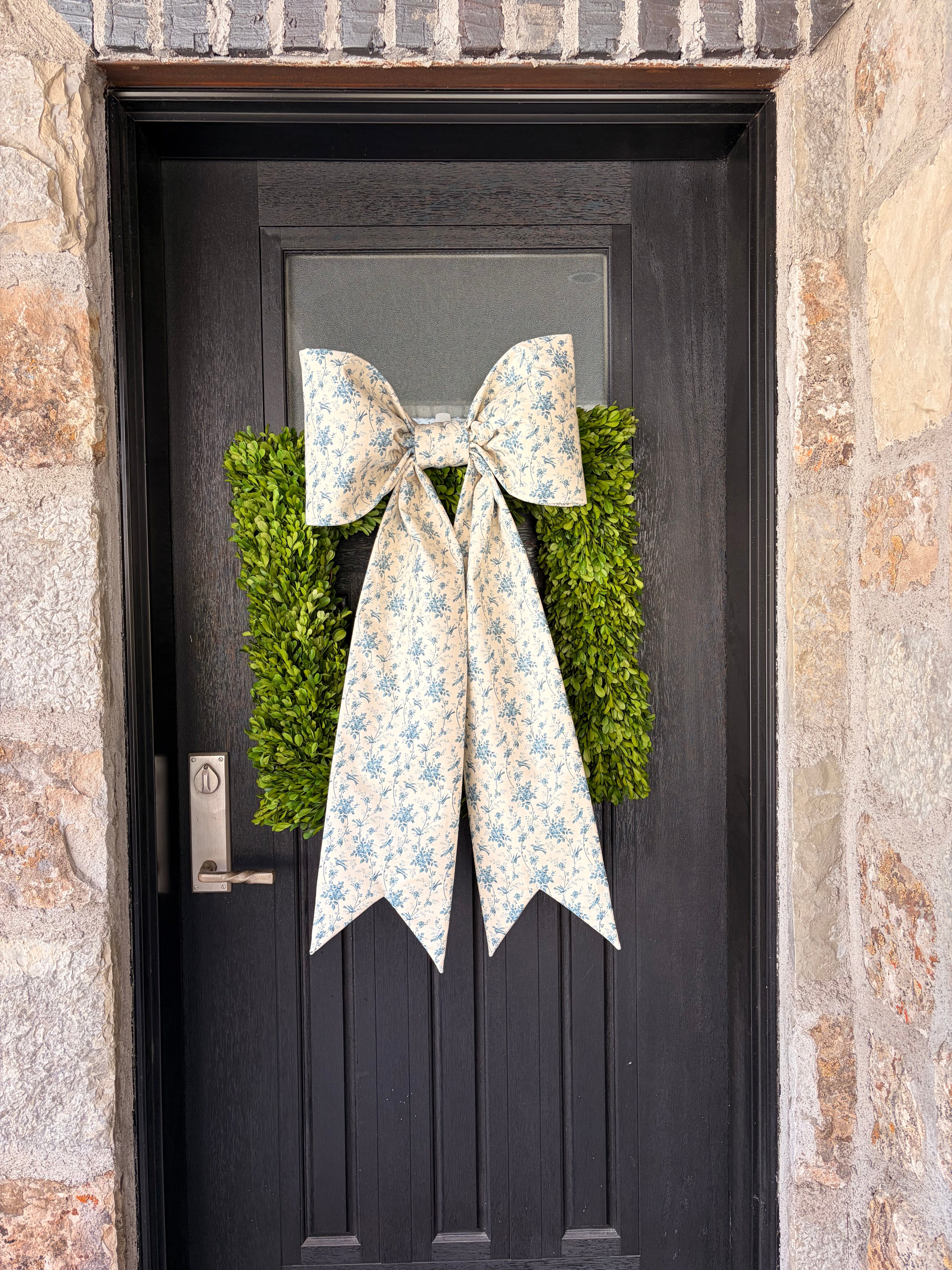 The Bleu Songbird Bow
