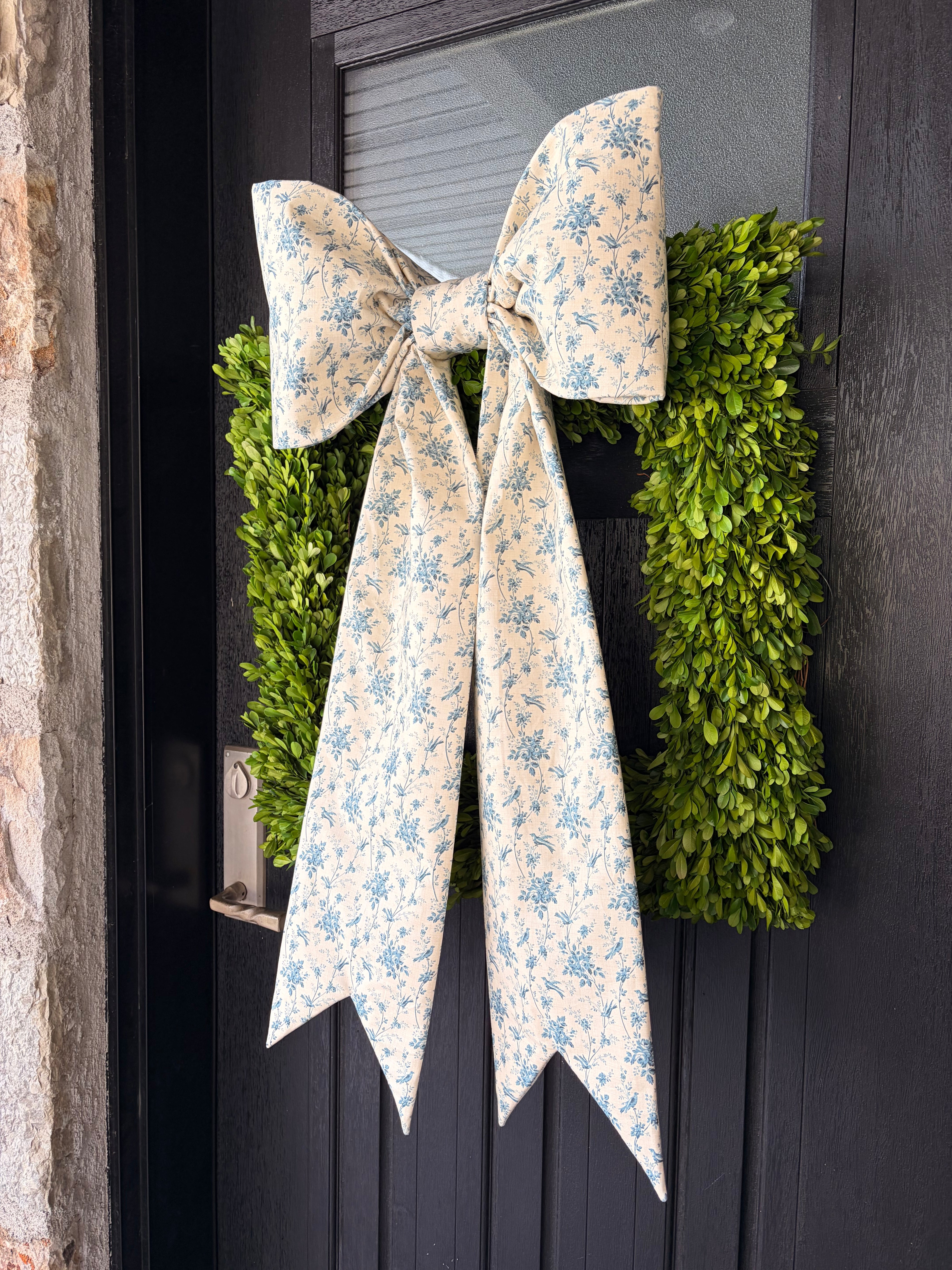 The Bleu Songbird Bow
