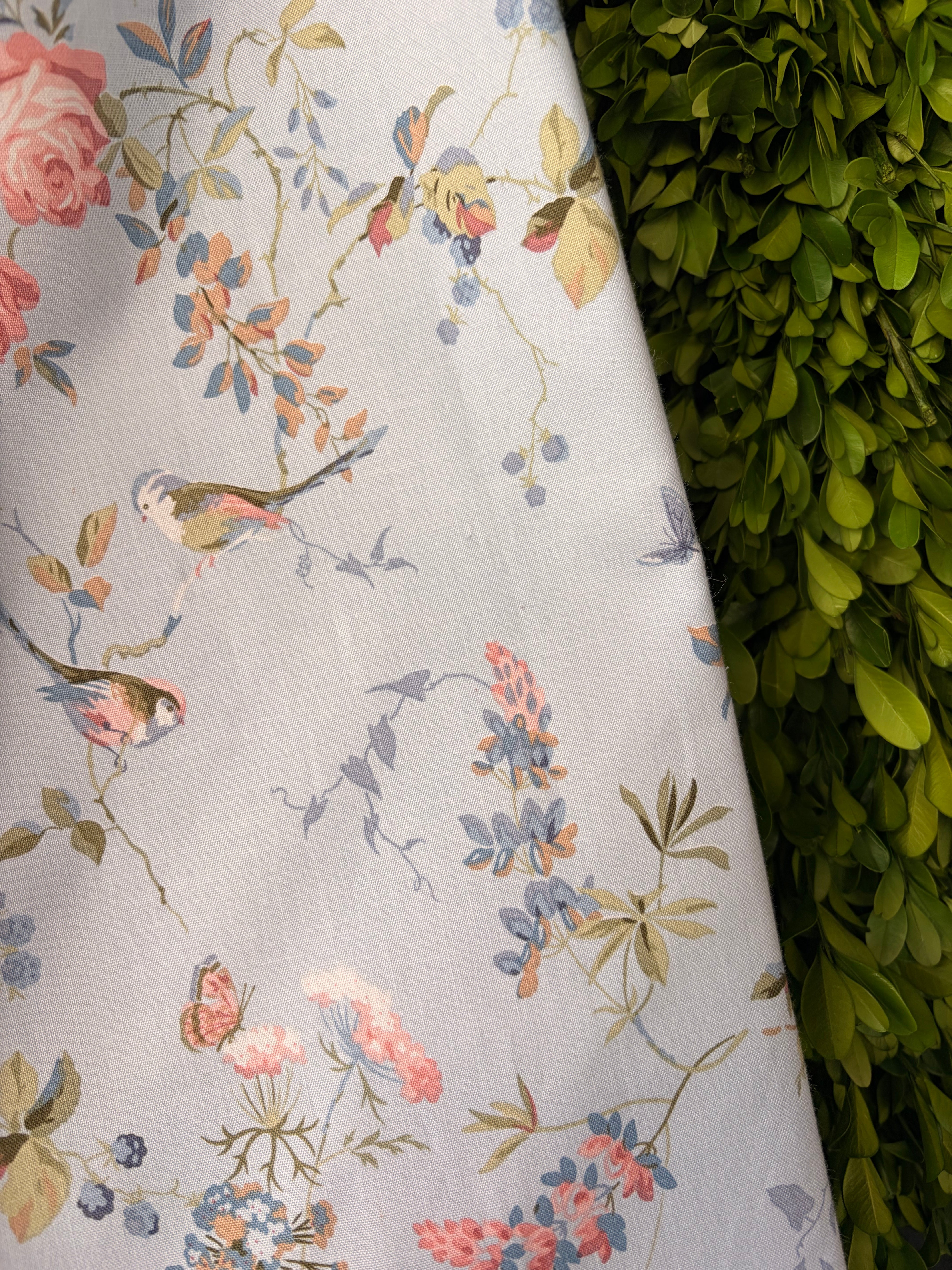 The Bluebird and Blooms Bow