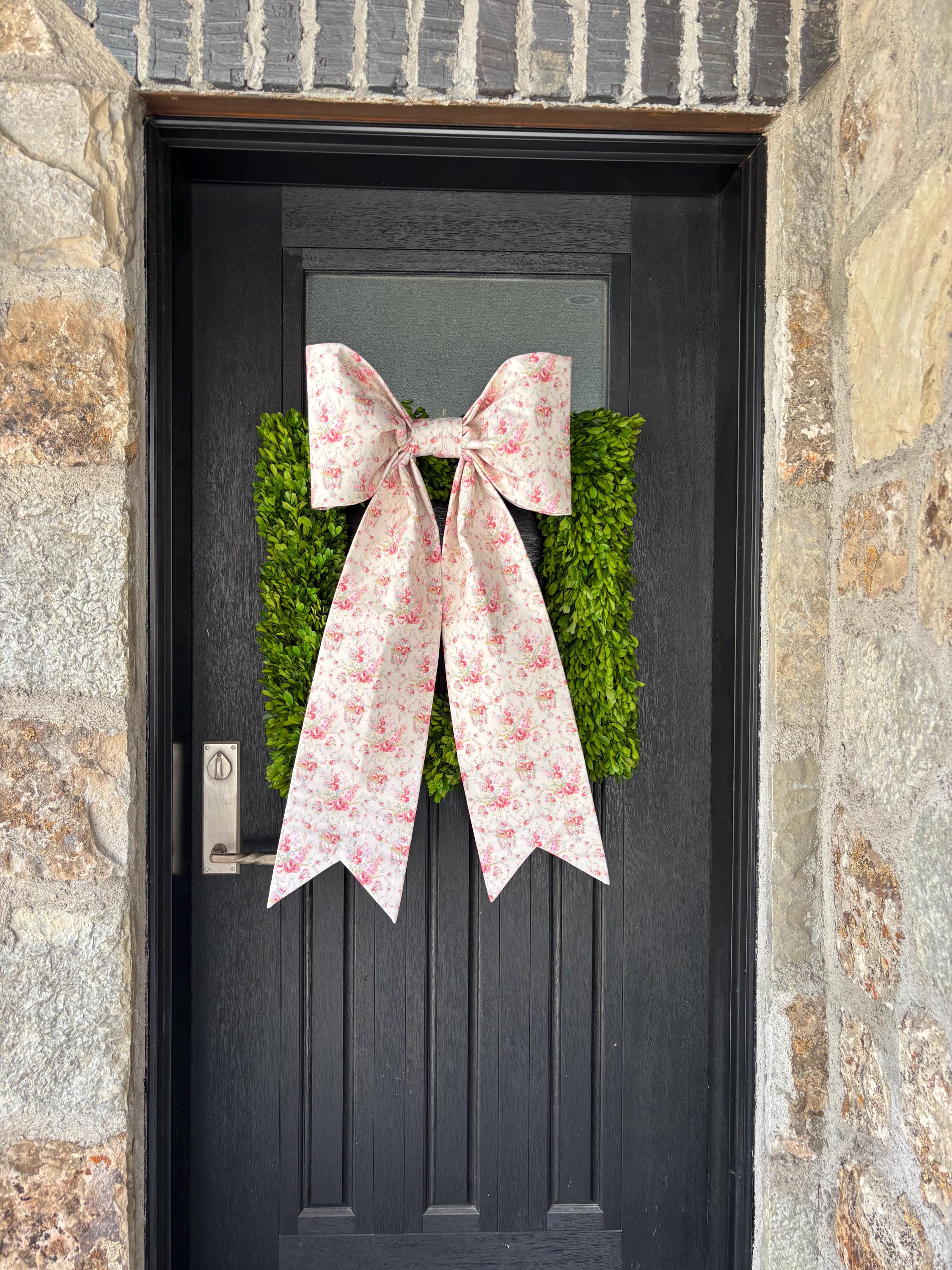 Cottage Rose Bow